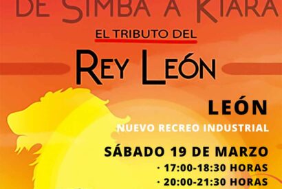 Cartel del Tributo del Rey León