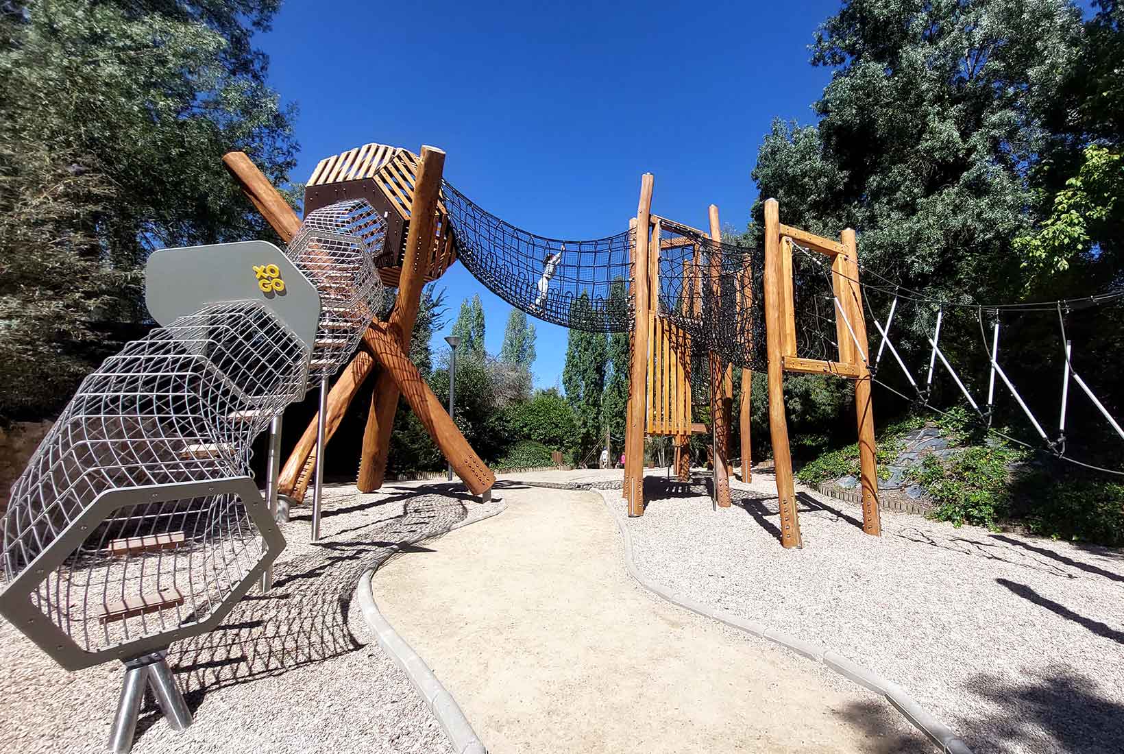 Zona de trepa en el Valle de los Seis Sentidos en Renedo de Esgueva (Valladolid).